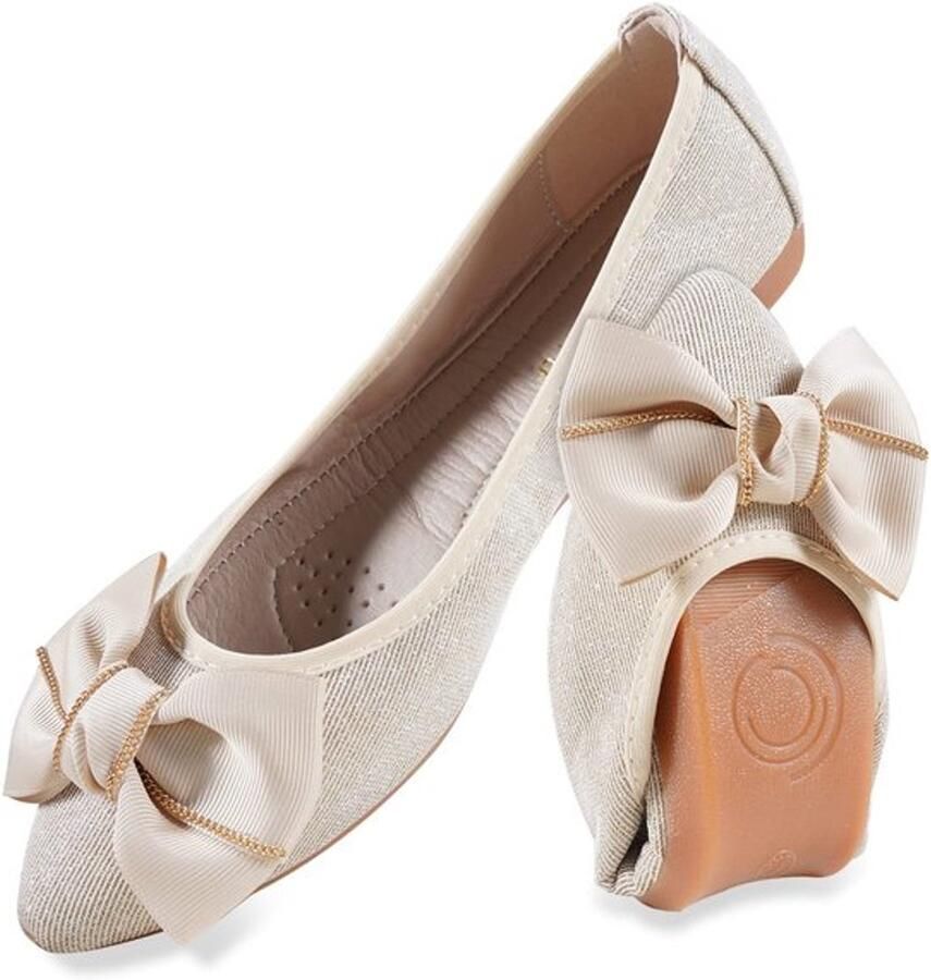 Dailygoods- Ballet Flats Comfort Opvouwbaar Sparkly Slip-On