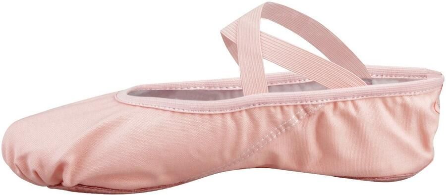 Dailygoods- Balletschoenen Gedeelde Zool Dansschoenen Meisjes Ballerina's Katoenen Voering Canvas Bovenmateriaal