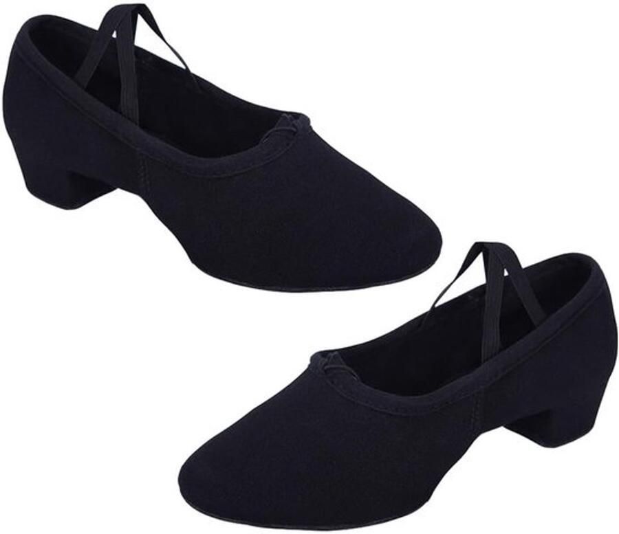 Dailygoods- Balletschoenen Dames Dansschoenen Dailygoods leer balletschoenen