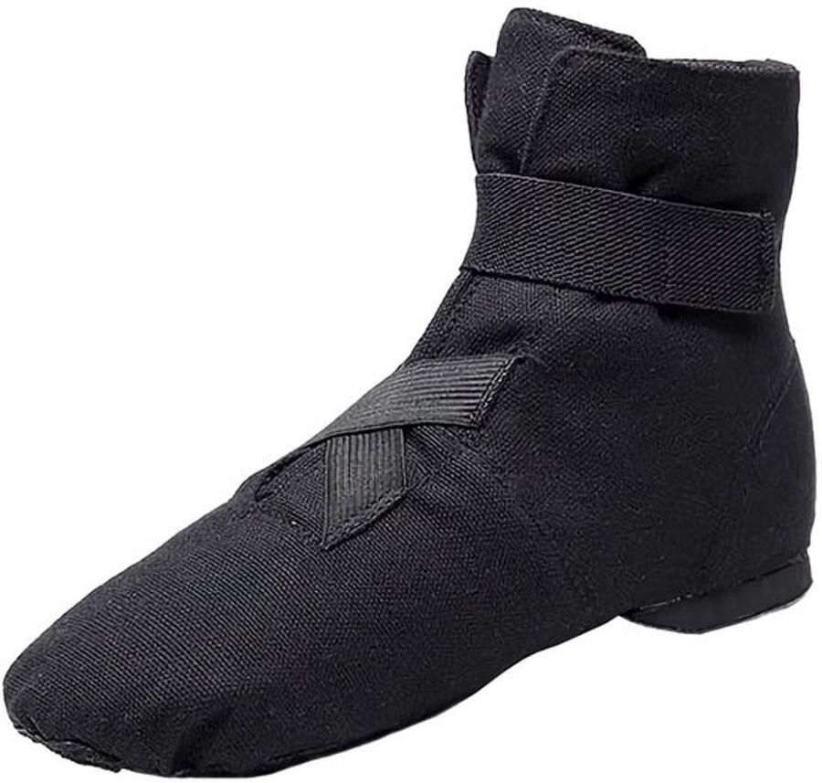 Balletschoenen Zacht Ademend Gespleten Zool Canvas Slippers Dansschoenen Dames Gymnastiek Comfortabel Ontwerp met Gesp