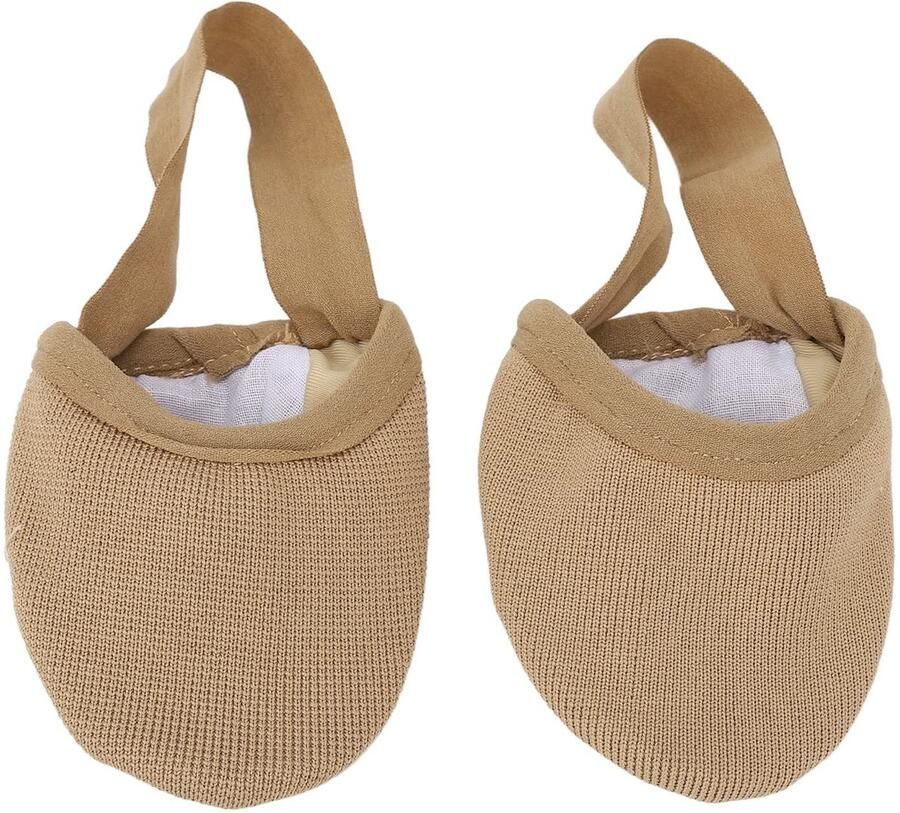 Dailygoods- Balletslipper Antislip Halve Zool Dansschoenen Ademende Nylon Zweetabsorberend Geschikt voor Yoga Vrije Beweging Dansschoen