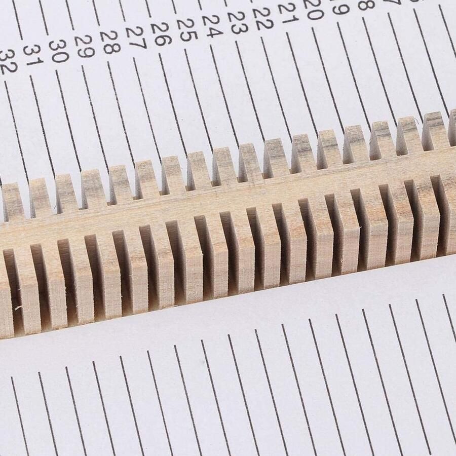 Dailygoods- Biologie Dia Houten Opbergdoos 100 Stuks Genummerde Slots Compact Handgemaakt Milieuvriendelijk 22 8 × 18 8 × Objectglaasjes