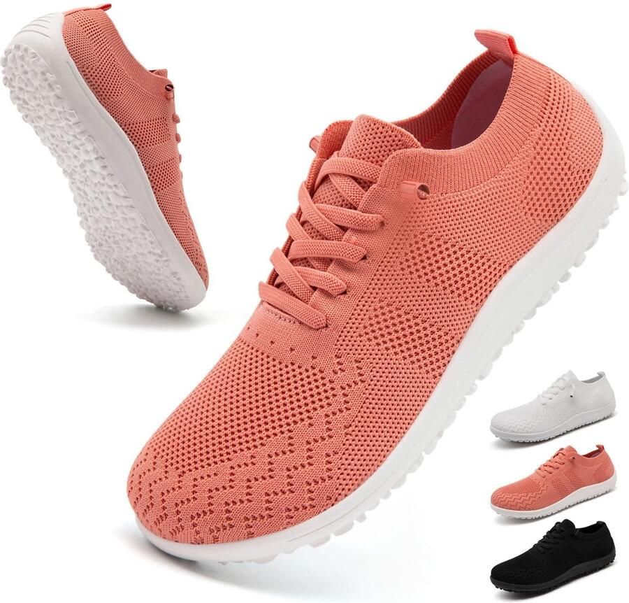 Dailygoods- Blotevoetenschoenen Slijtvast Ademend Antislip Lichtgewicht Sportschoenen Slip-on Sneakers
