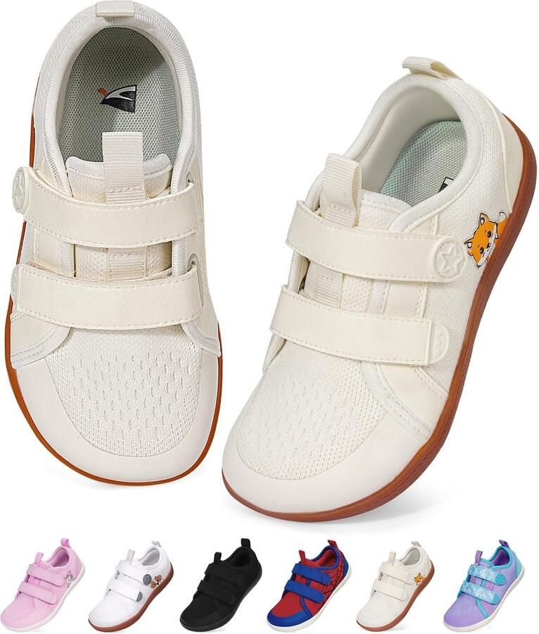 Dailygoods- Blotevoetenschoenen voor Kinderen Brede Blotevoetenschoenen Minimalistische Sneakers Antislip Trailschoenen Zachte Pantoffels Ade d en Comfortabel Minimalistische Schoenen