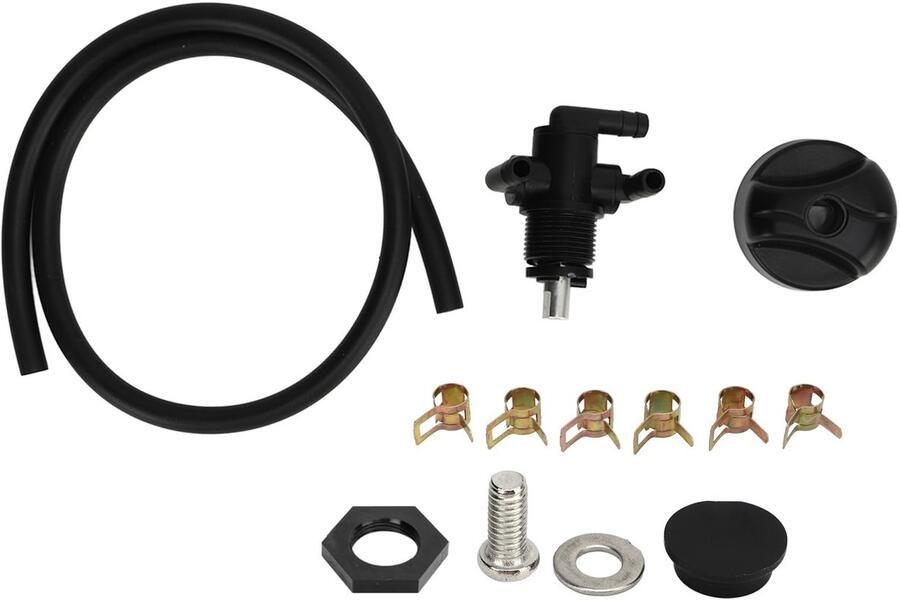 Dailygoods- Brandstofafsluiter 3-Weg Hoge Prestaties Duurzaam ABS Compatibel met Polaris ATV Lange Levensduur Betrouwbare Brandstofleiding Brandstofklep