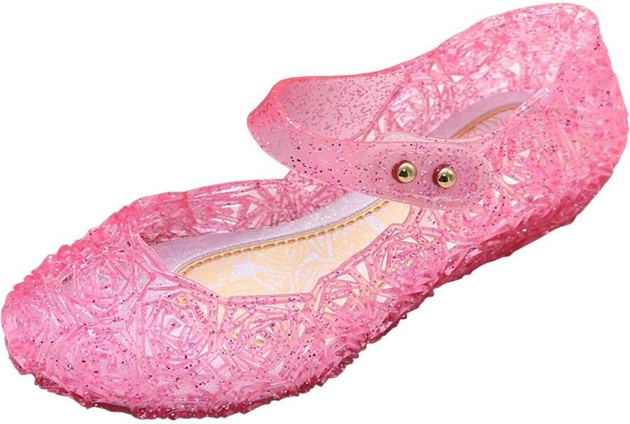 Dailygoods Prinses Cosplay Schoenen Meisjes Crystal Sandalen voor Verkleed Feestjes