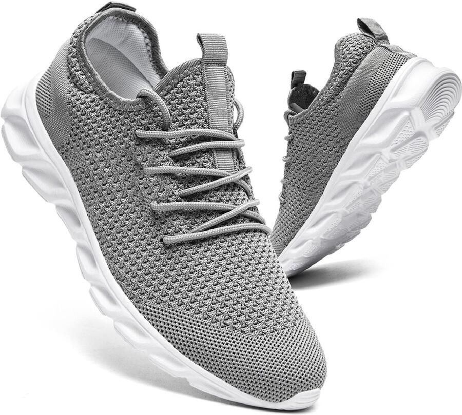 Omgoods Dames Trainers Ademend en Lichtgewicht Sportschoenen