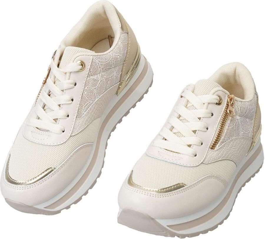 Dailygoods Dames Vrijetijdsschoenen Dikke Platform Sportschoenen