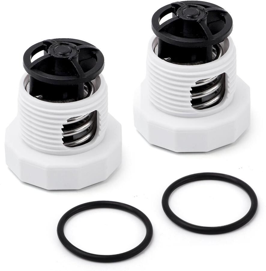 Dailygoods- Drukverlagingsventiel 2 Stuks Vervangingsventiel Accessoires voor Polaris 180 280 380 ABS 4 5x4x Hoogwaardige Kwaliteit Verlagingsventiel