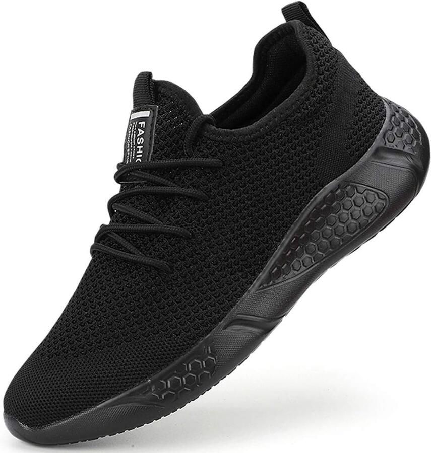 Dailygoods- Hardloopschoenen Heren Ademend Synthetisch Lichtgewicht Sport Slijtvast Comfortabel Modieus Rubberen Zool Sportschoenen