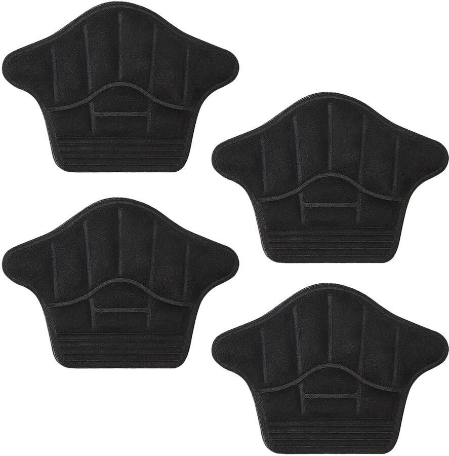 Dailygoods Hielkussens voor te grote schoenen 2 paar comfortabele anti-blaren hielkussens voor nen en verstelbare zelfklevende schoenpads voor te grote sneakers schoenen sportschoenen leren
