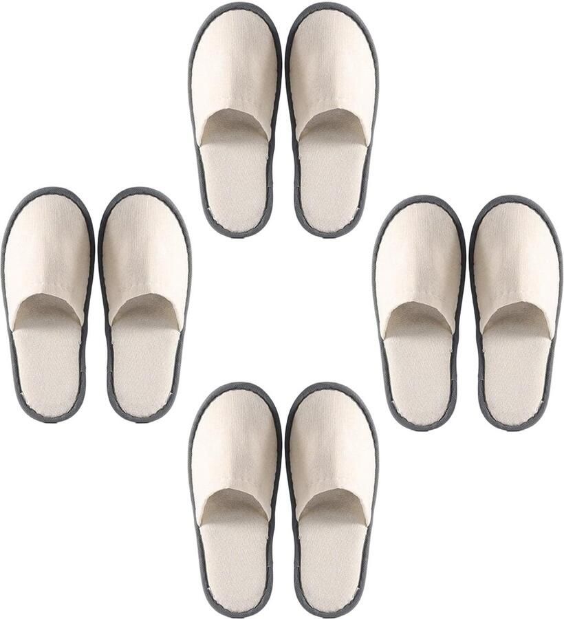 Dailygoods- Hotel Slippers Wegwerp Slippers Comfortabel Ade d Unisex EU Luxe Coral Fleece