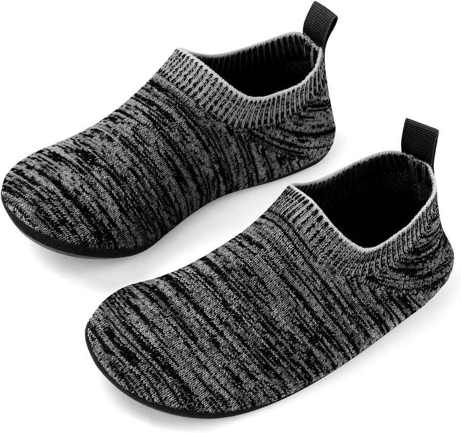 Dailygoods HOTUT Kids Pantoffels Sokken Gebreide Sokken Kids Met Rubberen Zool Zachte Schoenen Kids Antislip Pantoffels Kind Pantoffels Eerste Loopschoenen Pantoffels Kind