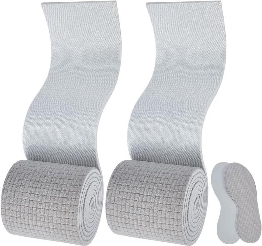 Dailygoods- Inlegzolen Antislip Inlegzolen Hielspoor Inlegzolen Sport Inlegzolen Badstof Inlegzolen 2 Stuks 1500 × 89 mm Schoeneninlegzolen