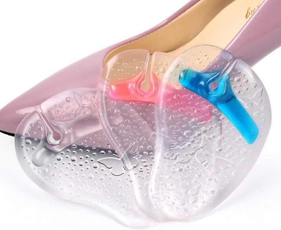 Dailygoods- Inlegzolen Gel 3 Paar Antislip Schokabsorberend Flip Flop Zacht en Comfortabel Verbeteren van Eelt Blaren Sandaal