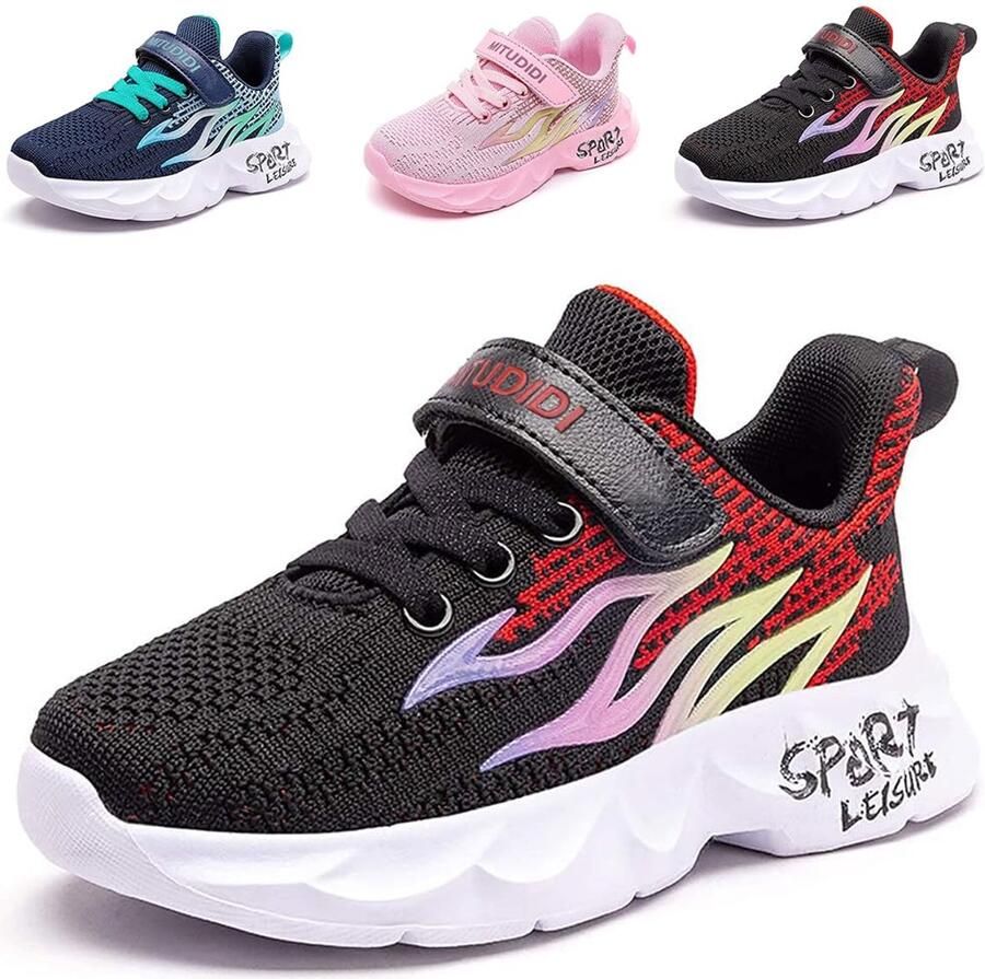 Dailygoods- Kinderschoenen Ade d Sneakers Sportschoenen Unisex Lichtgewicht Synthetisch Mesh Materiaal