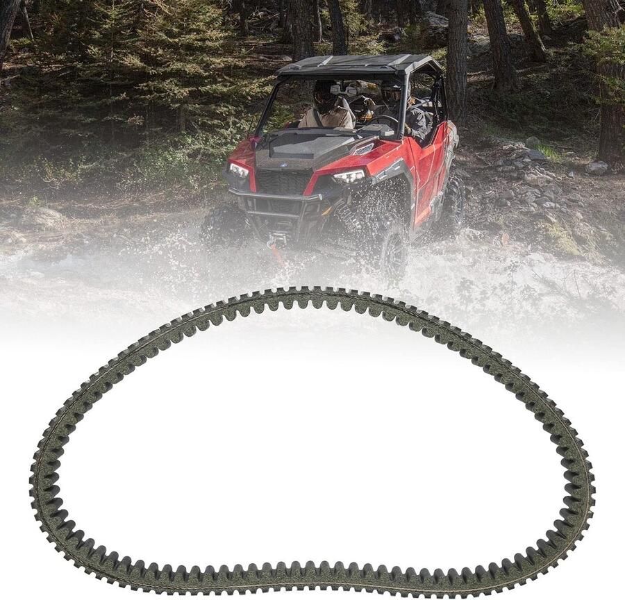Dailygoods- Koppelingsriem vervanging 3211180 Aandrijfriem voor koppeling Rubber Geschikt voor Polaris General RZR 2020-2022 1 stuk