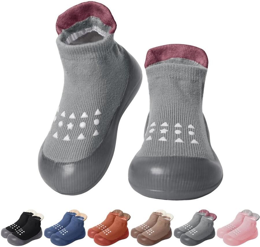 Dailygoods- Kruipschoenen Antislip Baby Wandelschoenen Zachte Zool Ade d Lichtgewicht Comfortabel Babyschoenen