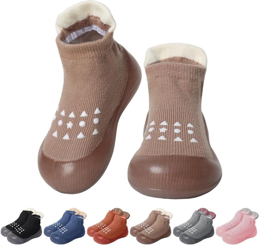 Dailygoods Kruipschoenen Baby Antislip Wandelschoenen met Zachte Zool