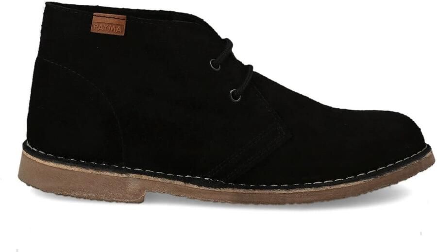 Dailygoods- Laarzen voor Safari-Enkellaarzen Robuust en Functioneel Vetersluiting Rubberen Zool Comfortabele Constructie Schoenen