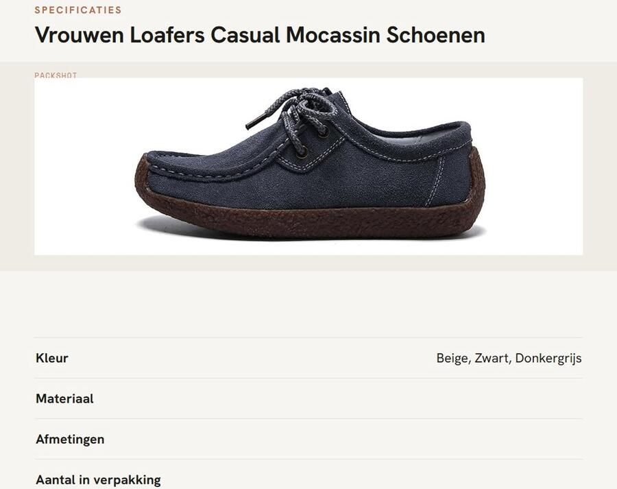 Dailygoods- Loafers Dames Comfort Mocassins Slip-on Casual Gekleed Lage Hak Rond Model