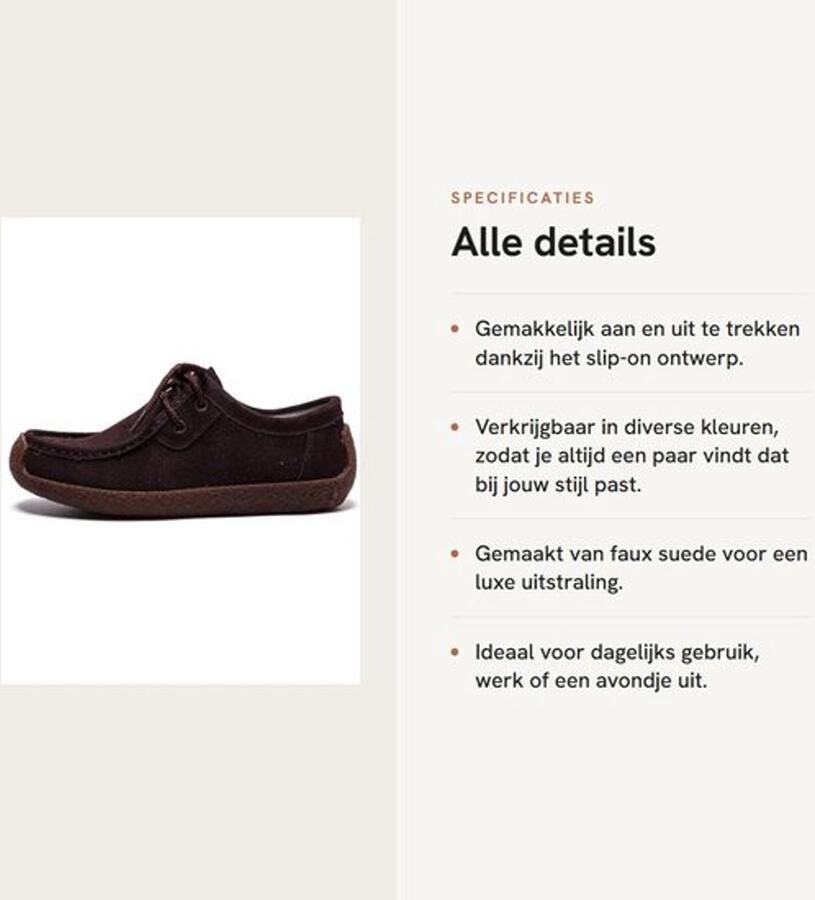 Dailygoods- Loafers Dames Comfort Mocassins Slip-on Casual