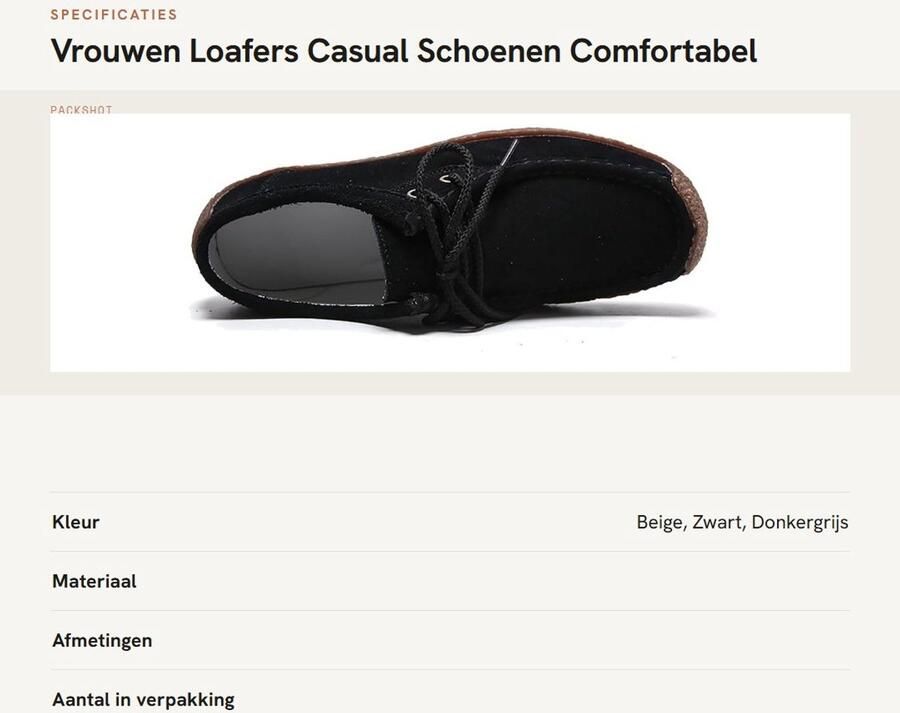 Dailygoods- Loafers Dames Comfort Mocassins Slip-on Casual Lage Hak Veterontwerp Meerdere Kleuren