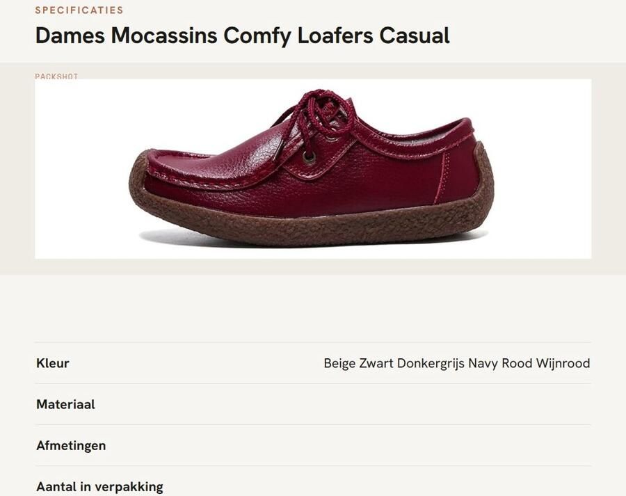 Dailygoods- Loafers Dames Comfort Mocassins Slip-on Werkschoenen Casual Gekleed Afgeronde Teen