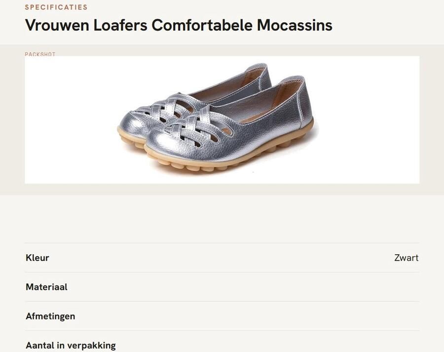 Dailygoods- Loafers Dames Comfortabel Mocassins Instappers Ronde Neus Zachte Wandelschoenen Casual Design