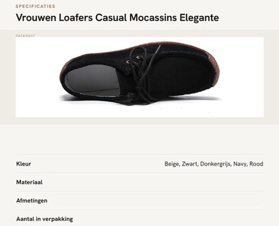 Dailygoods- Loafers Dames Slip-on Mocassins Casual Schoenen