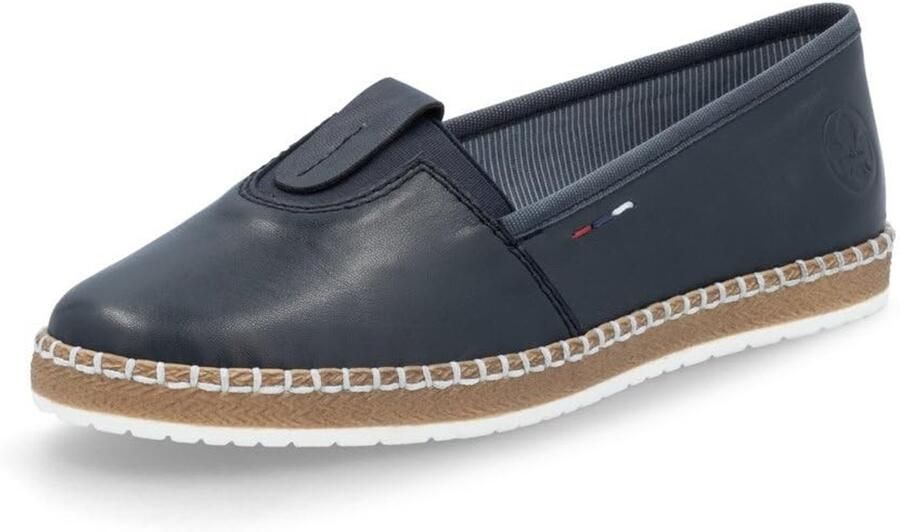Dailygoods M2261 Instapschoen Dames Ballerina's in Blauw