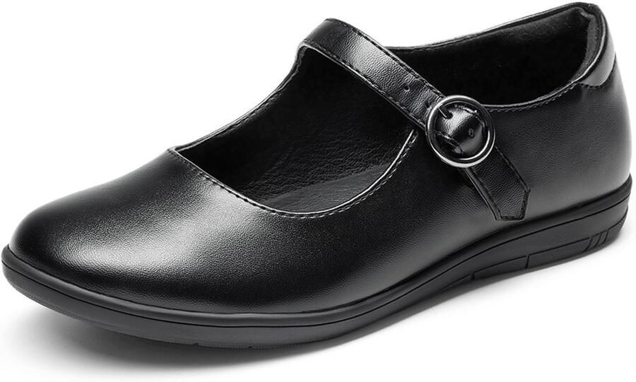 Dailygoods Meisjes Mary Jane Flats voor School Elegant en Waterdicht