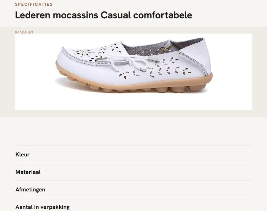 Dailygoods- Mocassins Dames Casual Comfortabel Platte Instappers Leren Loafers Slip-On Rijdende Schoenen Lichtgewicht Design