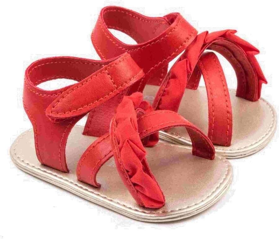 Dailygoods Newborn Schoenen voor Baby Meisjes Schattige Pantoffels in Sandalvorm