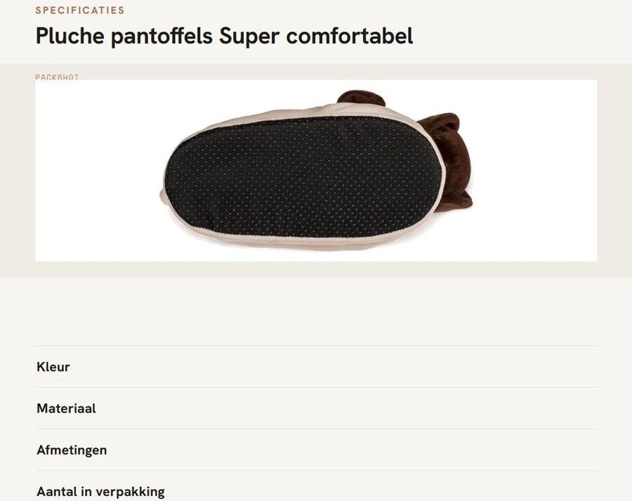 Dailygoods- Pantoffels Super Comfortabel Pluche Antislip 100% Zacht Polyester Velours Behaaglijk Ideaal voor Koude Dagen Slippers