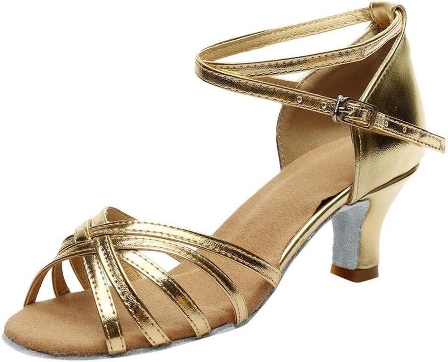 Dailygoods- Pumps Elegant Open Teen Hakken Enkelbandje Plateaupumps Casual Zomerschoenen Feestelijke Schoenen Dames Schoenen