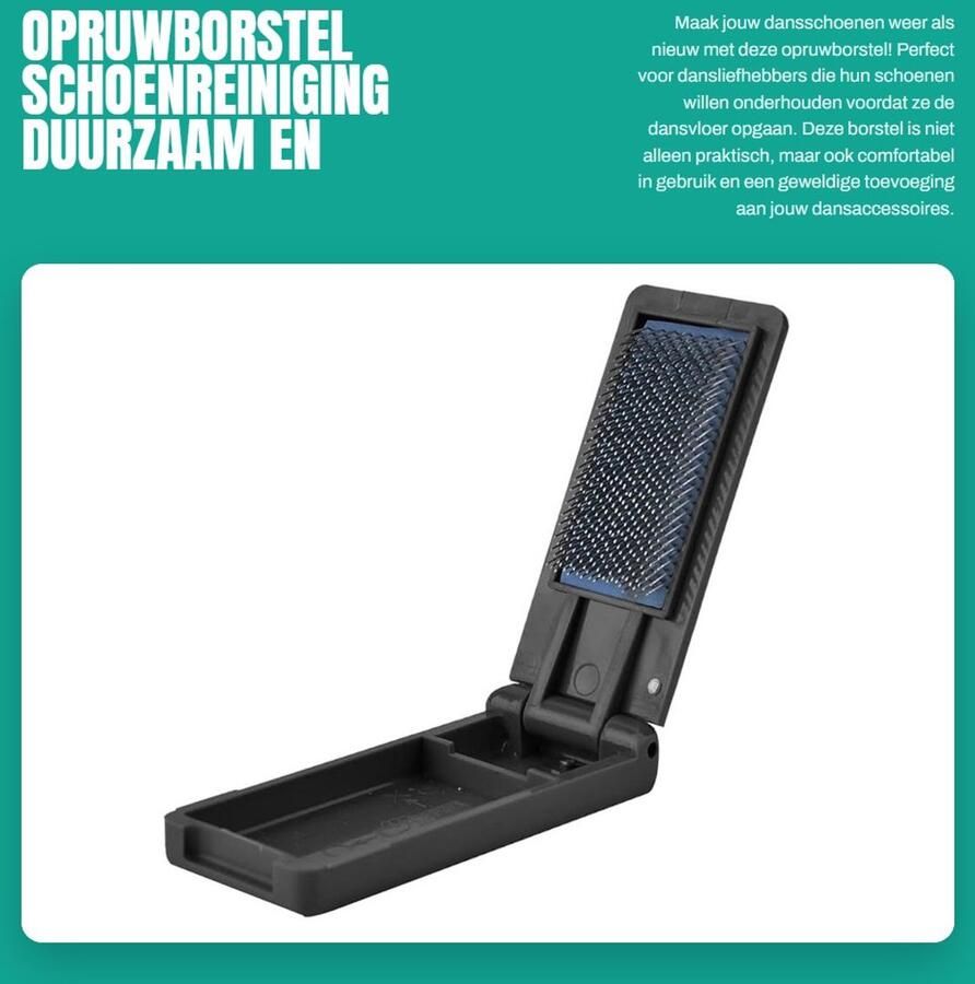 Dailygoody Opruwborstel Schoenreiniging Duurzaam en praktisch