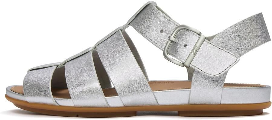 Dailygoods- Sandalen Dames Open Sandalen Leer Fisherman Comfortabel Geschikt voor Warm Weer Schoenen