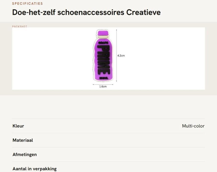 Dailygoods- Schoenaccessoires 28 stuks Doe-het-zelf Creatief
