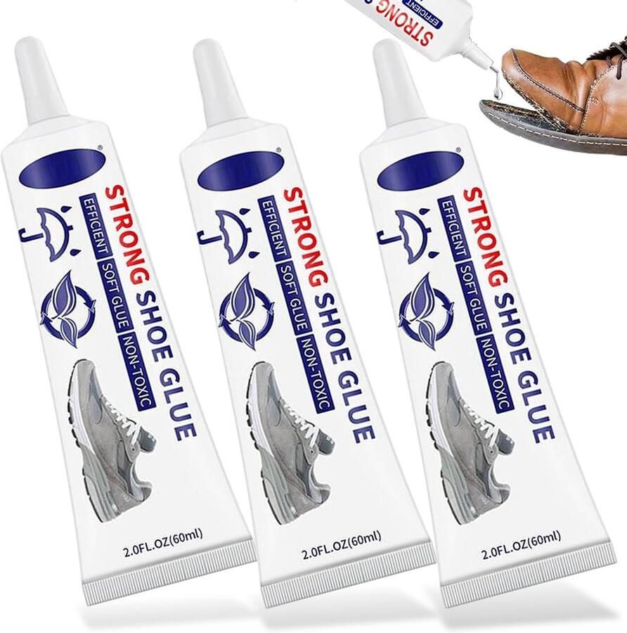 Dailygoods Schoenlijm extra sterk waterdicht schoenlijm universele lijm leerlijm textillims gietlijm voor schoenen sportschoenen leren schoenen laarzen sandalen (6.0FL.OZ meest populaire)