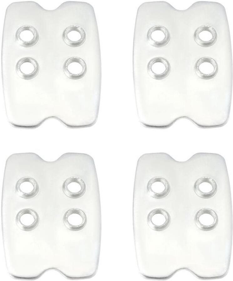 Dailygoods- Schoenplaten 4 Stuks Compatibel met Shimano Spd