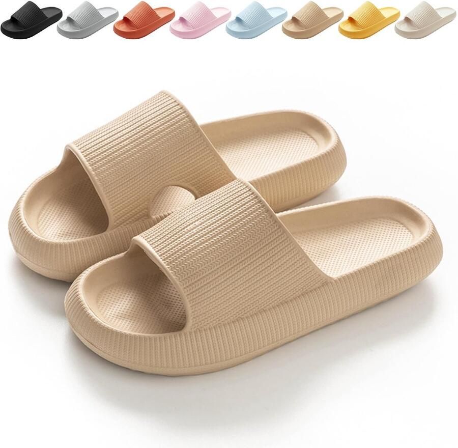Dailygoods- Slippers Antislip Badschoenen Cloudyzz Voor Binnen Buiten Zomer Lichtgewicht Pantoffels