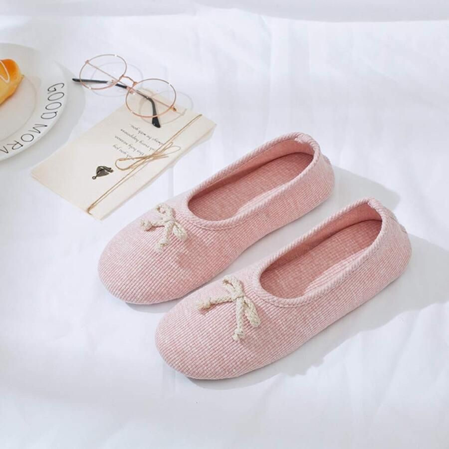 Dailygoods- Slippers Dames Warm Katoenen Slippers Antislip Zool Lichtgewicht Comfortabele Inlegzool Pantoffels