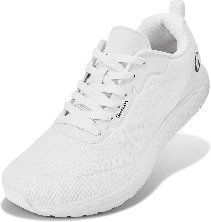 Solidchoice- Sportschoenen Heren Ademend Antislip Brede Teenbox Verstelbare Veters Hielbescherming Lichtgewicht Draagcomfort Sneakers