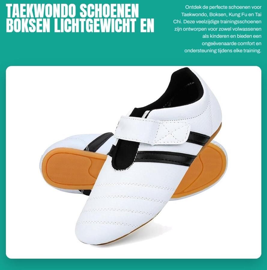 Dailygoods- Taekwondo Schoenen Antislip Oxford Zool Lichtgewicht Ade d Trainingsschoenen Vechtsport Schoenen Comfortabele Draagervaring Vechtsportschoenen