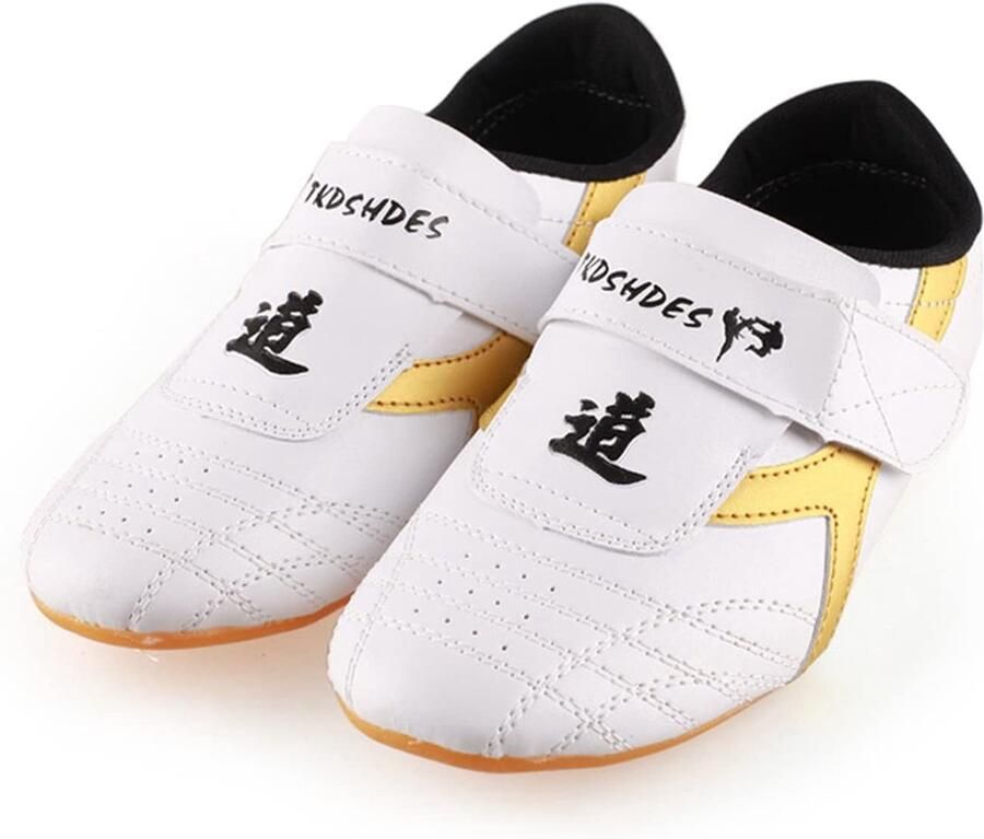 Dailygoods- Taekwondo Schoenen Lichtgewicht Ade d TPR Rubber Zolen Vechtsport Schoenen Voor Volwassenen Kinderen Innovatief Ontwerp Vechtschoenen