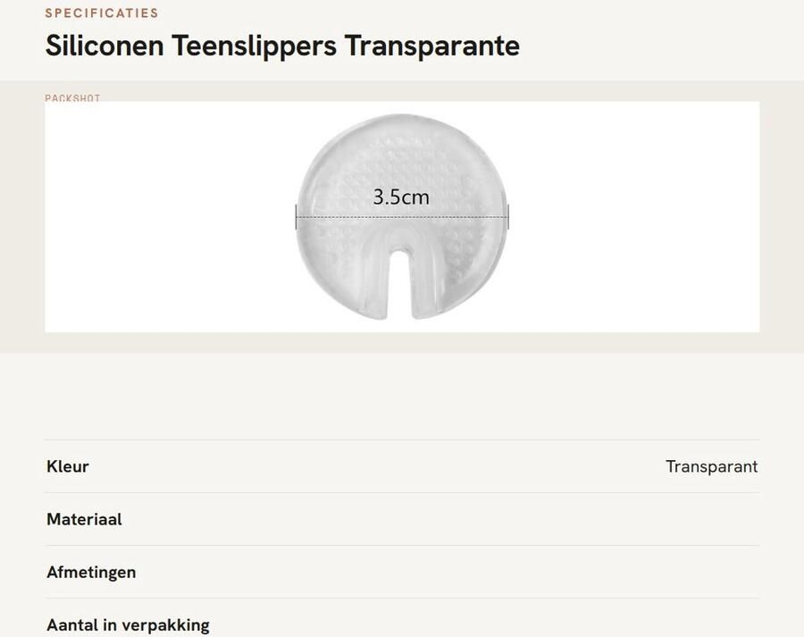 Dailygoods- Teenbeschermers Antislip 5 Paar Gel Kussens Transparante Teenbeschermingspads Comfortabel en Duurzaam Ade d Materiaal Voorkomt Wrijving Slippers