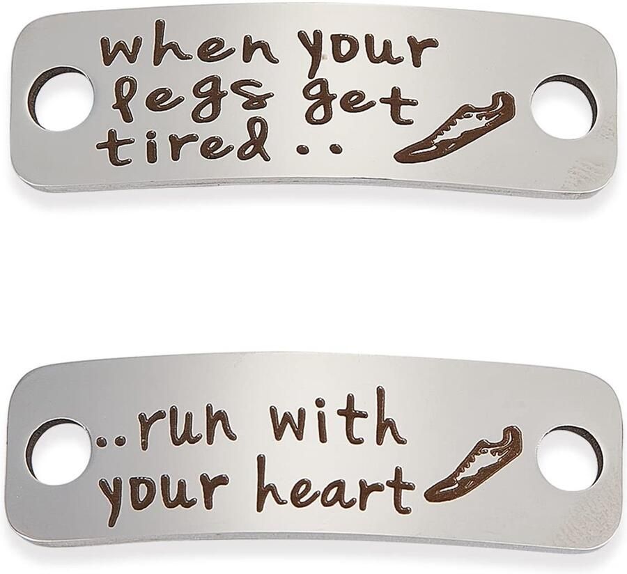 Dailygoods Vetersluiting Hanger Bedels voor Hardloopschoenen Inspirerende Decoraties