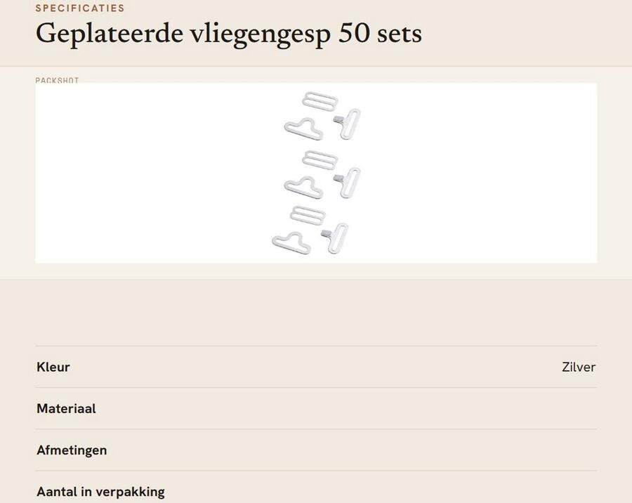 Dailygoods- Vliegenclip 50 Sets Verstelbare Vliegenclip Haaksluiting Stropdasriem Metaalkoper Roestvrij 20mm Binnendiameter Stropdasclip
