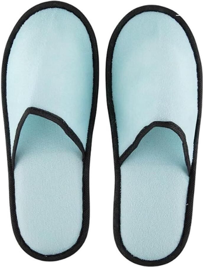 Dailygoods- Wegwerppantoffels 5 Paar Antislip Waterdicht Spa Pedicure Geschikt voor en kleiner Slippers